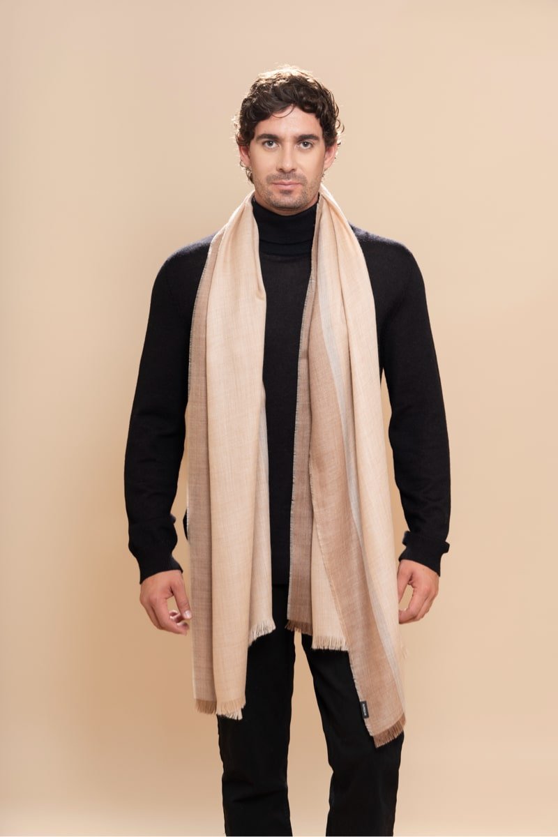 Undyed Sateen Shawl - SUYANAANDESLEGACY