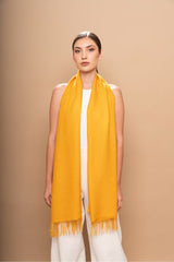 Unicolor Sateen Shawl - SUYANAANDESLEGACY