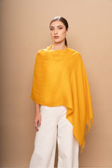 Unicolor Sateen Shawl - SUYANAANDESLEGACY